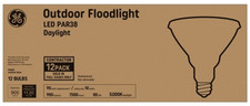 12PK GE 90-Watt PAR38 Daylight