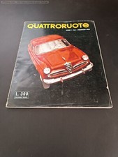 rivista QUATTRORUOTE numero 1 anno 1956 ristampa