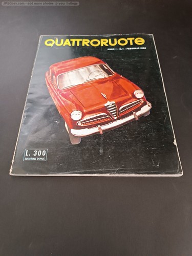 Rivista quattroruote numero - quattroruote, 1