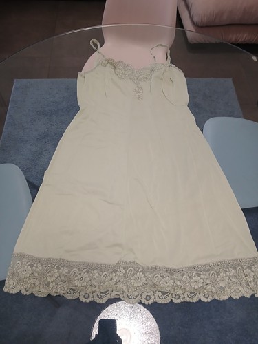 Sottoveste bianca vintage - sottoveste,