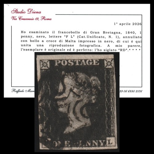 1840 gran bretagna - 1840, penny