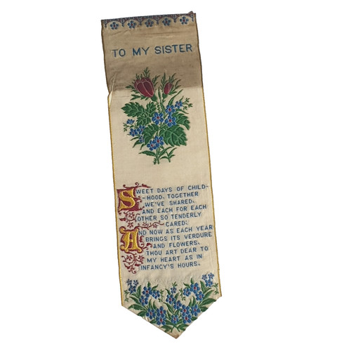 Antique victorian bookmark to - bookmark,