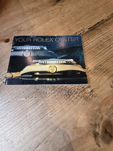 Libretto tuo rolex oyster - rolex,