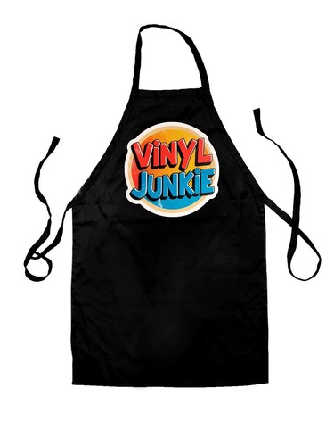 Vinyl junkie grembiule - junkie,