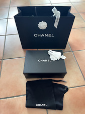 Scatola scarpe  Shoe box CHANEL originale 30*21*10, 2 dust, paper bag 43*33*16