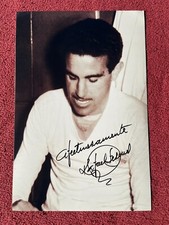 Autografo RAFAEL LESMES (†2012)-Real Madrid-WC50-Valladolid-firmato 12x8"