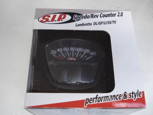 Lambretta speedo sip black - lambretta,
