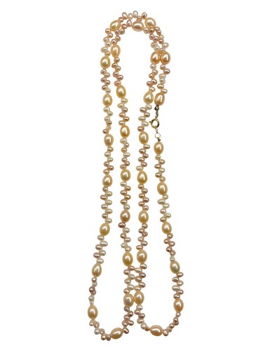Collana oro 750 perle - 750,