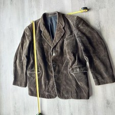 Vetement de travail ancien veste velours marron