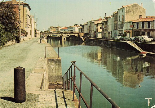Marans pont les quais - les,