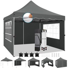 Gazebo Pieghevole 3x3m Pop Up