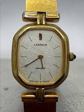 Lassale Gold Plated Rectangle
