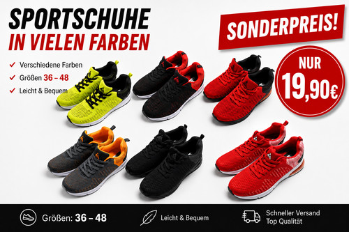 Scarpe sportive uomo con lacci
