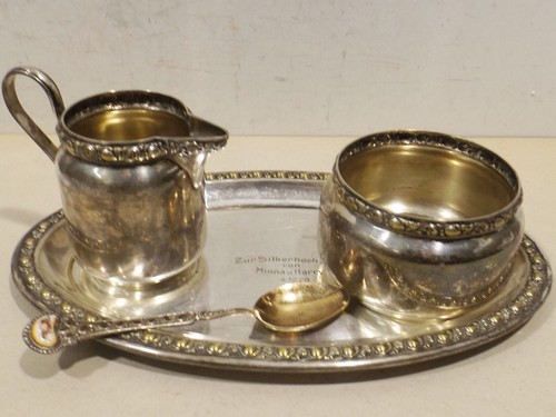 Argentato set tavolo - argentato,