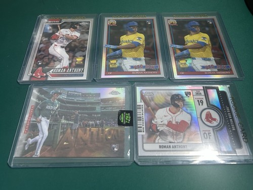 Lotto carte topps chrome - carte, roman