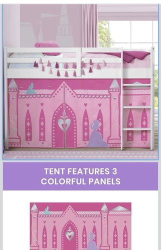 Tenda letto soppalco - a,