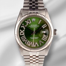 Rolex 36mm Datejust Acciaio