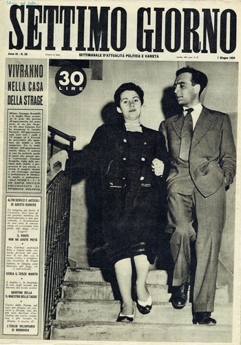 Settimo giorno 1950 rina - giorno, 1950/22=rina