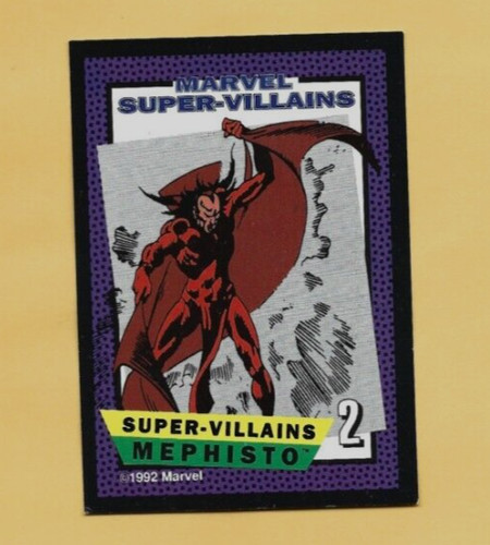 Carta pressman mephisto marvel - pressman,