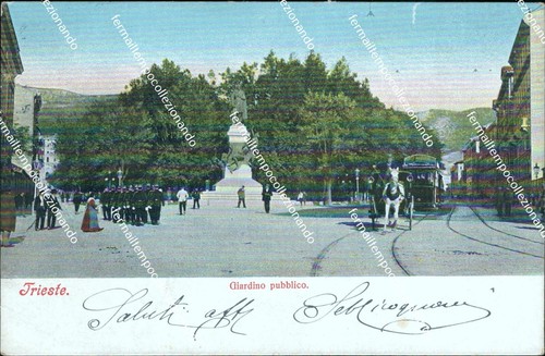 Az566 cartolina trieste citta - az566,