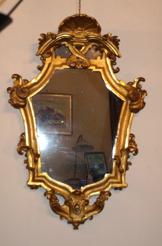 Specchiera veneziana legno - specchiera,