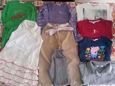 lotto 435 stock 9 pezzi abbigliamento bimba bambina 4 Anni