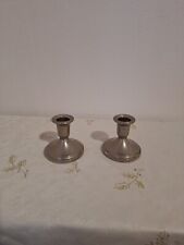 Portacandele placcato argento, acciaio argento, usato in ottimo stato 