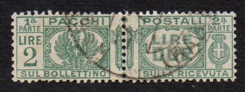Regno 1927 pacchi postali lire - pacchi,