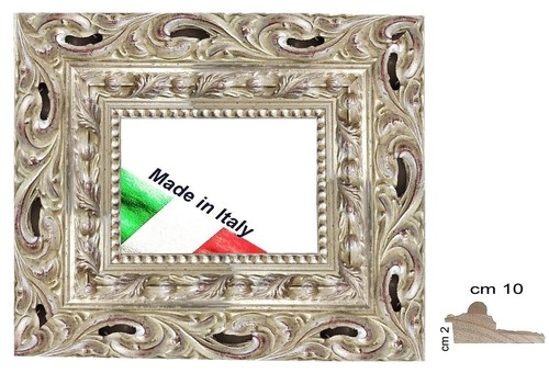 Cornice argento vecchio in - cornice,