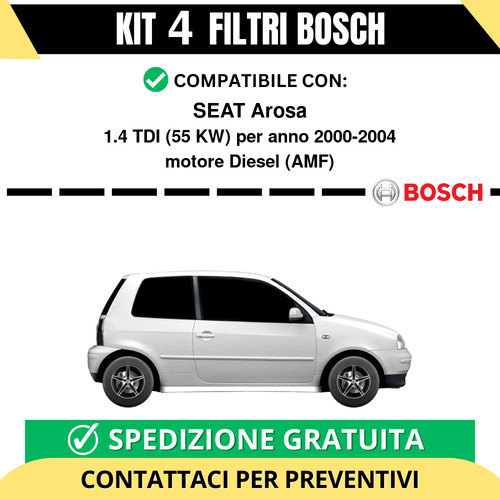 Kit bosch filtri - kit, 4