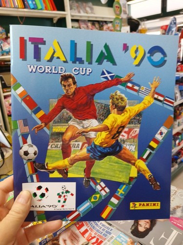 Italia album panini - italia, 90