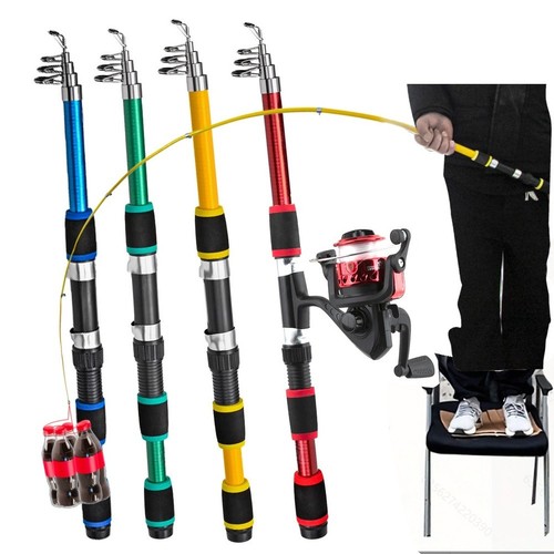 Canna pesca telescopica in - pesca,