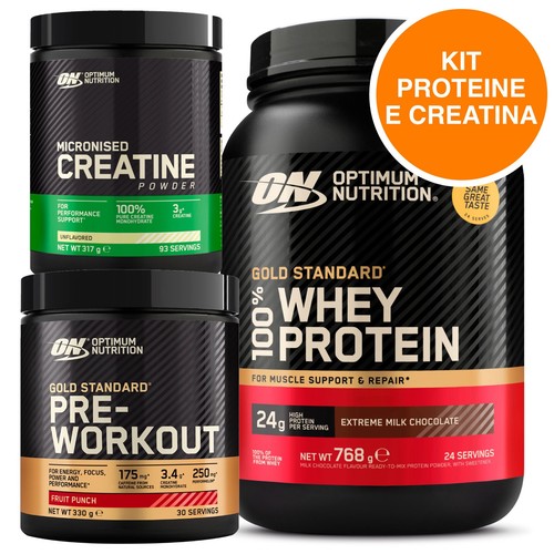 Optimum nutrition kit - on,