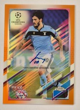 LUIS ALBERTO AUTOGRAFATA TOPPS UEFA ORANGE LIMITED NUM. SU /25 LAZIO AUTO SPAGNA