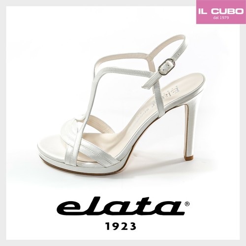 Elata sandalo sposa - sposa, bianco