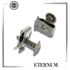 Kit 20PZ Clip e Viti Carene Universali per Moto Scooter | 10x17mm Vite M5