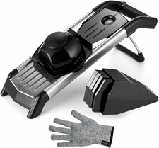 Mandolina a V in Acciaio Inox