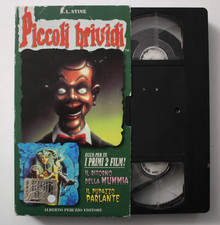 MovieFair PICCOLI BRIVIDI (2001),VHS,IL PUPAZZO PARLANTE,RITORNO DELLA MUMMIA