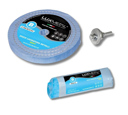 Kit pasta abrasiva - 1, lucidante