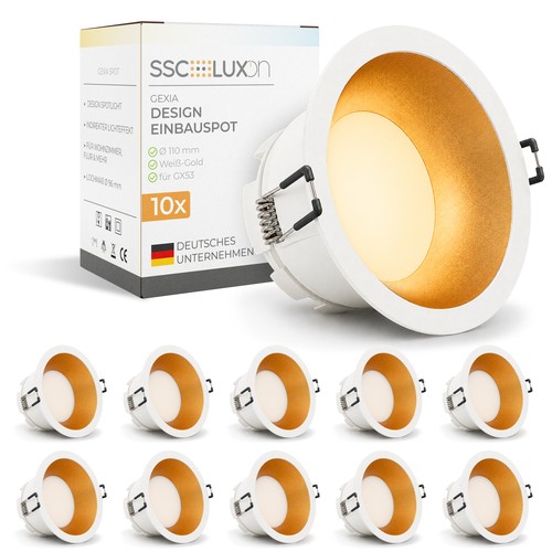 Gexia 10x lampada incasso - lampada, da