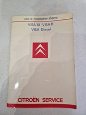 Manuale Uso E Manutenzione Citroen Visa