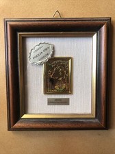 Quadro In Foglia Oro San