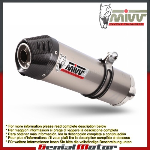 Scarico completo mivv oval - scarico,