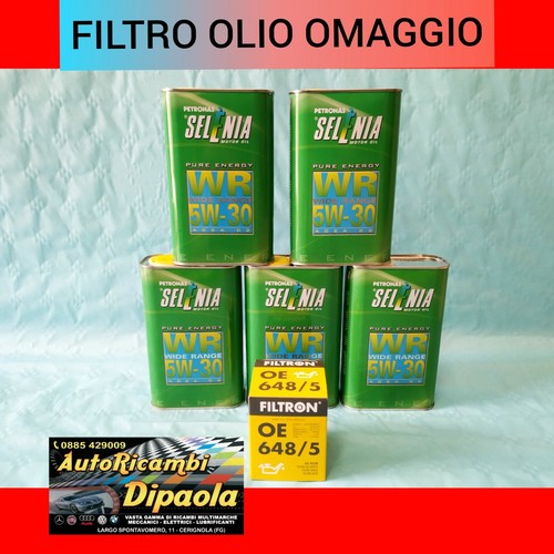 Litri olio motore selenia wr - 5,