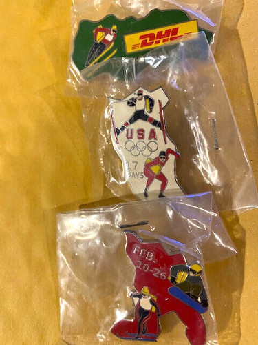 Torino oympics pin - oympics, puzzle