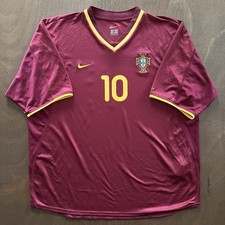 Maglia Home Nike PORTOGALLO 2000-2002 RUI COSTA #10 Taglia XL RARA!