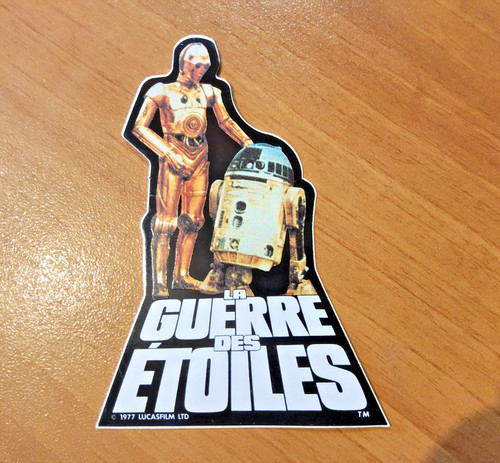 Autocollant star wars - star, la