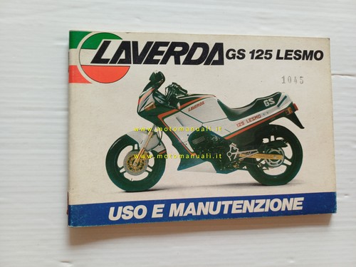 Laverda 125 lesmo 1986 - gs,