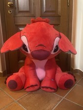 Disney Lilo & Stitch - Leroy Stitch Peluche con Suoni - Rosso gigante 90 cm XXL