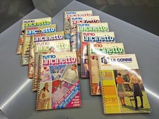 Lotto - Rivista - TUTTO UNCINETTO anni '70 - VINTAGE - OTTIME CONDIZIONI